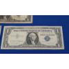 Image 6 : (5) $1 Blue Seal Silver Certificates- Series 1957, 1957 B