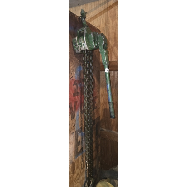 Lever Hoist Chain Come Along