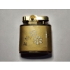 Image 2 : Vintage Gold Tone Ladies Lighter Ft. Flower Motif