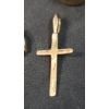 Image 9 : 14K Gold Bracelet Charms, Pendant & Vintage Stick Pin - Total Weight: 3.4g