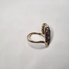 Image 4 : Stunning 10K Yellow Gold Ring with Diamond - Size 4.5 - TW: 2.9g