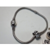 Image 5 : Sterling Silver Pandora Bracelet and Charms: Total Weight: 68.6g