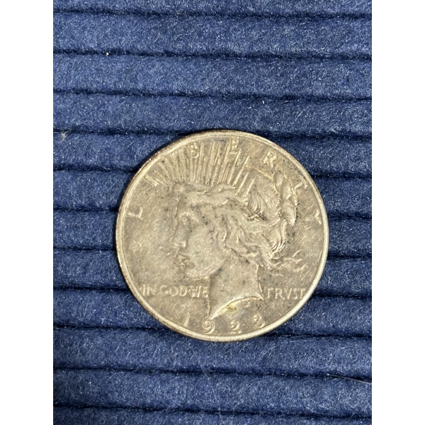1923-S Silver Peace Dollar