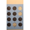 Image 7 : Franklin Half Dollars 1948-1963 Whitman Coin Folder With (13) Silver Franklin Half Dollars -FV $6.50