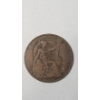Image 1 :  1918 Great Britain King George V Bronze One Penny Coin