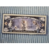 Image 1 : Mint Condition Olaf Million Dollar Bill In Protective Holder