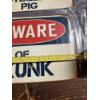 Image 5 : Beware of Signs - Tin Signs - 8x12" - Skunk - Zebra - Peacock - Etc