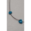 Image 8 : Assorted Necklaces & Ring With Blue Stones  - Size 10 