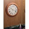 Image 2 : Working 16" Quartz clock with Wood Oak Trim
