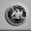 Image 4 : One Troy Ounce .999 Fine Silver "Life Liberty Happiness" Round