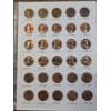 Image 4 : Lincoln Cent Book 1924 to 2009 - $0.86 FV