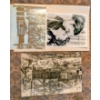Image 2 : Three Gorgeous B&W Photos And Jack & Jill Cast Iron Figures