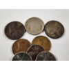 Image 2 : Unique Group of United States Collectible Coins Featuring Silver Wartime and Buffalo Nickels & Wheat