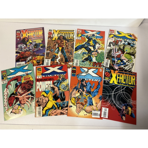 X-Factor Comic Books - Set of 8 Comics - His Darkest Hour - Marvel Comics