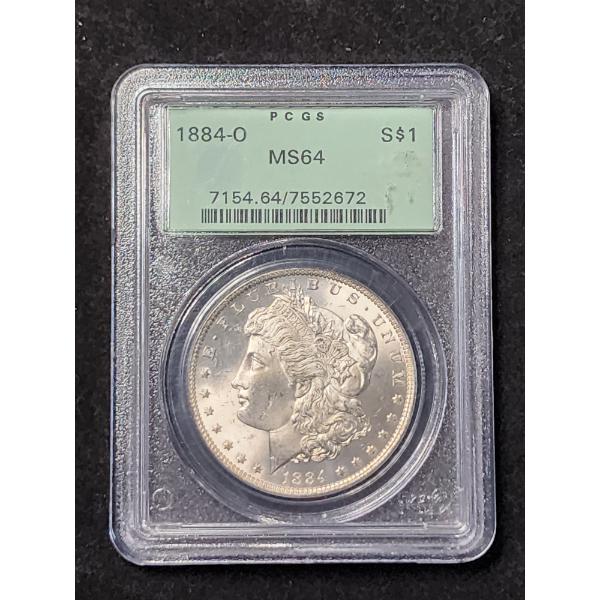 1884-O PCGS MS64 90% Silver Morgan Dollar