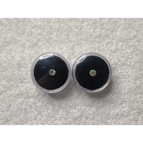 Lot of Two Loose Small Gemstones