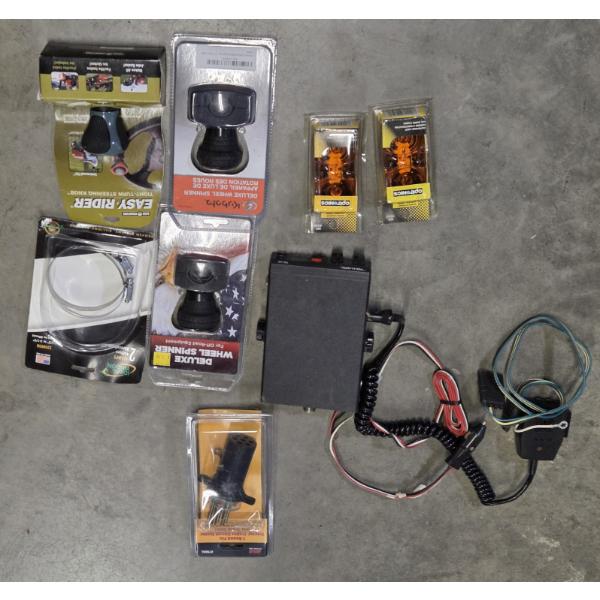 Realistic CB Radio, New Wheel Spinners, Tractor Trailer Circut Tester & Clearance Lights