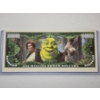 Image 1 : Original Shrek Dream Works One Million Dollar Bill In Protective Case - Mint Condition