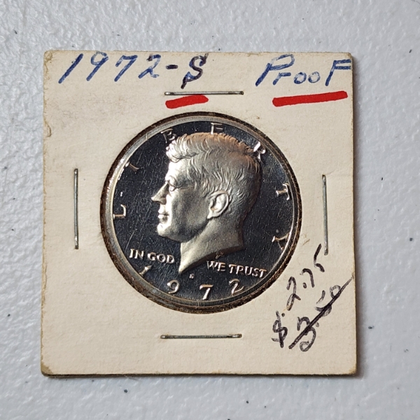 1972-S Kennedy Half Dollar Proof