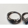Image 4 : Two Beautiful Sterling Silver Rings with Blue Gemstones TW: 5.9g