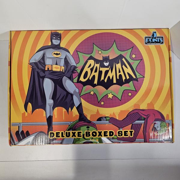 Mezco Toyz 5 Points Batman Classic 1966 TV Series Deluxe Boxed Set Reproduction