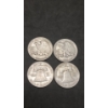 Image 2 : Assorted Years Walking Liberty/Franklin 90% Silver Half Dollars - Face Value: $2.00