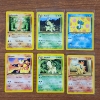 Image 1 : Six Assorted Vintage 1st Edition Pokemon Trading Cards 