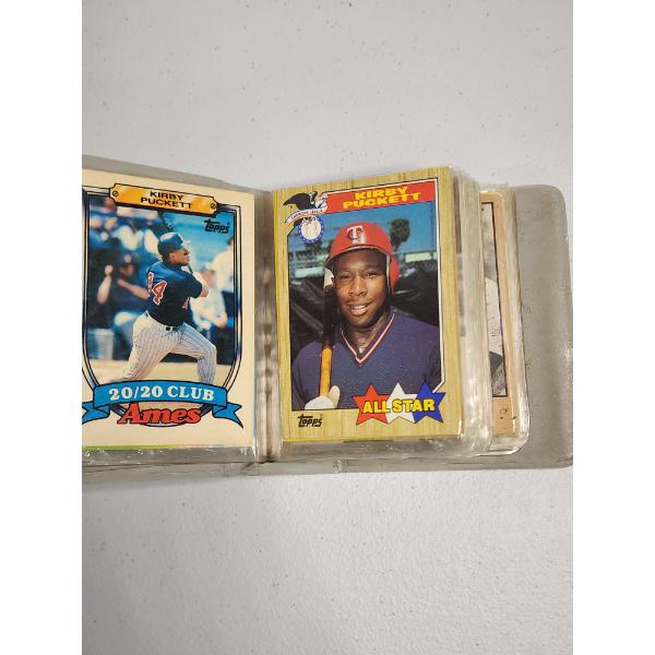 Small Binder of Assorted Sports Trading Cards 