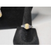 Image 2 : Gorgeous Sterling Silver Opal and Purple Ring and Necklace - TW: 5.7g