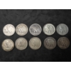 Image 2 : (10) Walking Liberty Half Dollars - 90% Silver