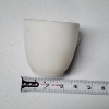 Image 7 : Nice Lot of 8 Vintage White Pyrex Cups With Handles ~ Great Condition ~