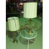 Image 6 : Pair Of Vintage Table Lamps 34" Tall As Shown