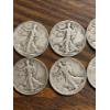 Image 3 : 90% Silver - Walking Liberty Half Dollars - FV $4.00 - 1942, 1943 (3), 1944, 1945 (3) 