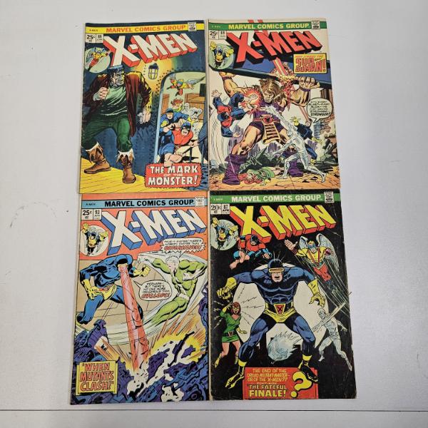 Vintage Marvel Comics The X-Men Reprint Collection Issues 88, 89, 93, And 97