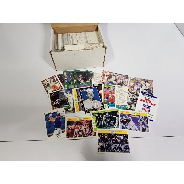 Large Assortment Football & Baseball Cards: 1991 Topps, 1991 Fleer, 1996 Pacific & MORE! 