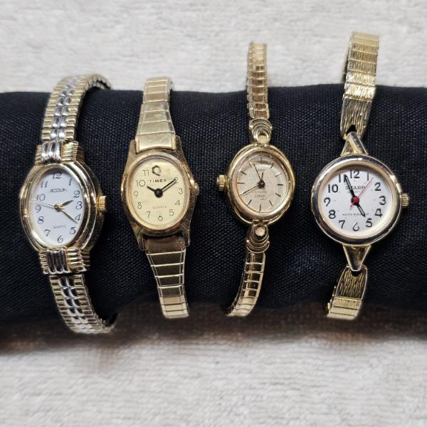 Collection of Four Vintage Ladies' Wristwatches