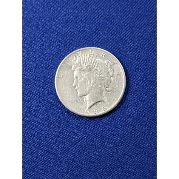 1925 United States Silver Peace Dollar