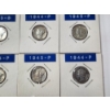 Image 4 : x10 Assorted Years 90% Silver Mercury Dimes FV: $1.00