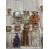 Image 3 : Large Vintage Ball Glass Jar With Marbles, Cork Topped Small Glass Collection Bottles
