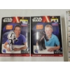 Image 1 : Star Wars - Lot of (2) Poseable Paper Craft Characters (Darth Vader, Stormtrooper)