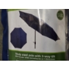 Image 4 : Brand New 9 feet Round Navy Blue Market Umbrella With 3 Way Tilt 