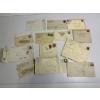 Image 1 : 13 Vintage Envelopes with Postage - some with Letters - Old Vintage Check New York Life Insurance Co