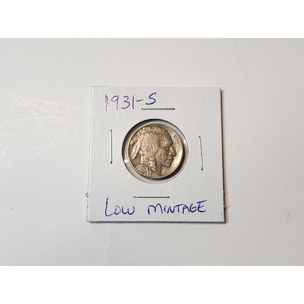1921-S Buffalo Nickel - Low Mintage Nice Coin! 