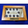 The U.S. Commemorative Gallery Indian Head Cent 10-Coin Collection in Wooden Display Case 