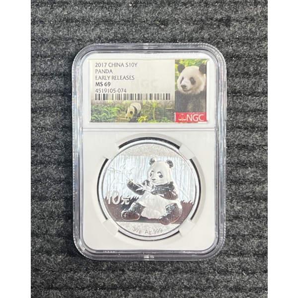 2017 China Panda NGC MS69 - Early Releases