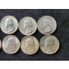 Image 3 : $2 Face Value in Assorted 90% Silver Washington Quarters - All In Great Condition!
