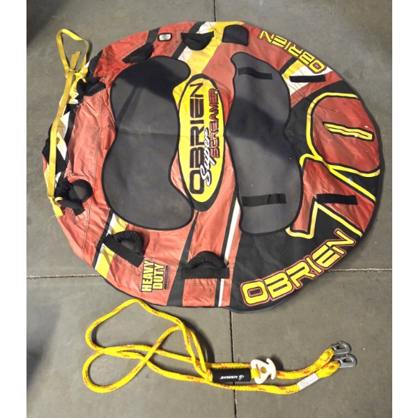 Great Condition Heavy Duty Obrien Super Screamer With Air Head Tow Rope! 