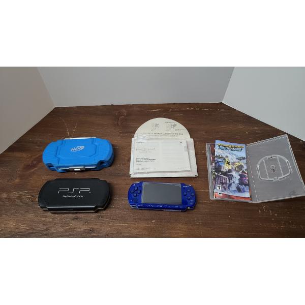 PSP, Nerf PSP Device Holder, PSP Game Holder, Power Cable, Manual & Gaming Booklets