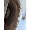 Image 6 : Very Old Flat Belt Pulley 14" (Could not be confirmed as Antique), Wooden Mallet, and Vintage Wooden