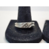 Image 2 : Two 10K White Gold Rings ft. Diamonds and Pink Heart Gemstone Sizes 7.5 & 10.5 - TW: 7.5g